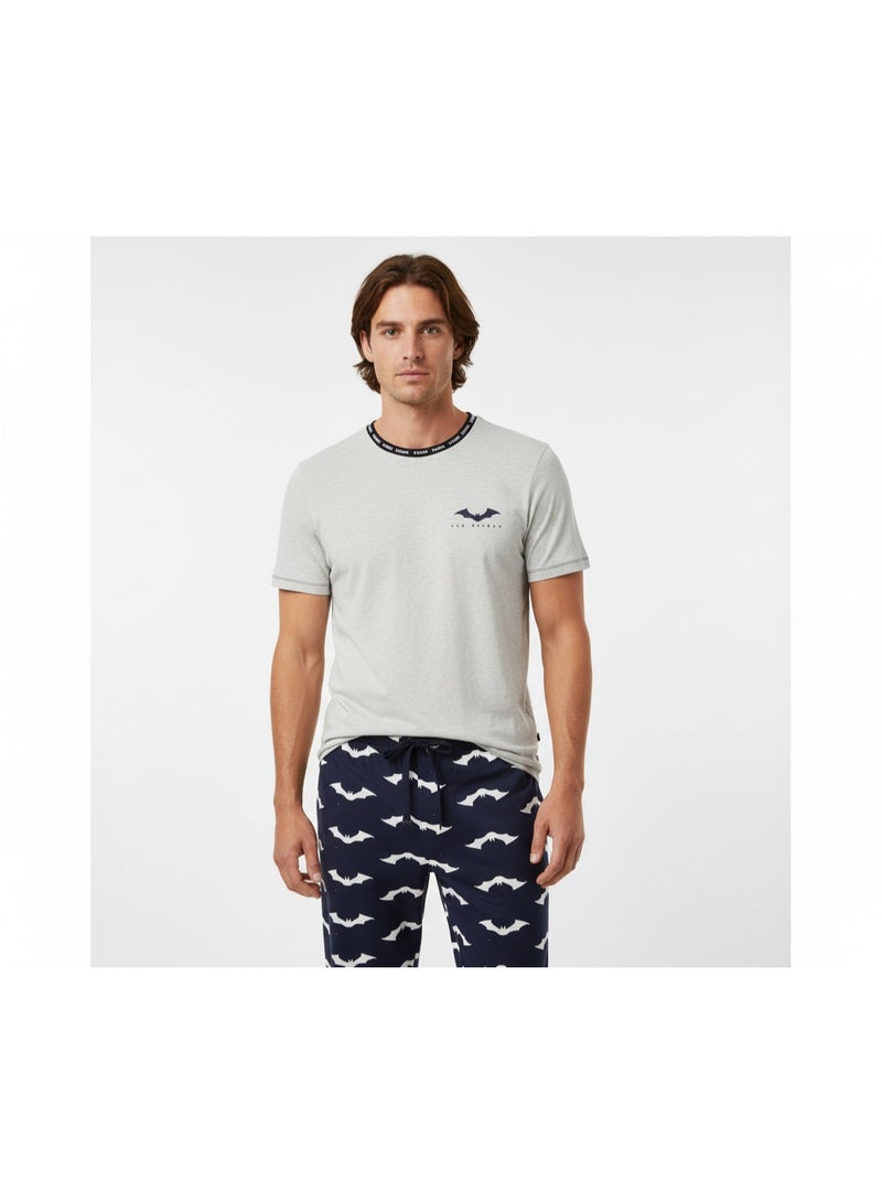 Batman PAJAMA SET MENS BATMAN KNIT - Image 1