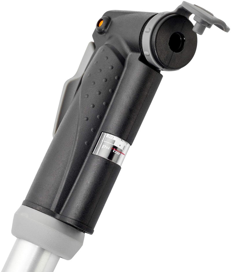 Topeak Mini Dual G Bike Pump with Gauge, Silver, 10.8” x 1.5” x 0.7” - Image 5