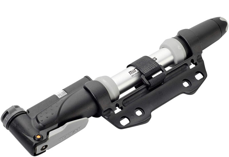 Topeak Mini Dual G Bike Pump with Gauge, Silver, 10.8” x 1.5” x 0.7” - Image 2