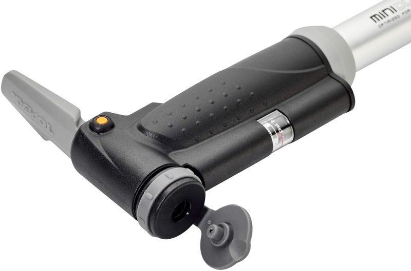 Topeak Mini Dual G Bike Pump with Gauge, Silver, 10.8” x 1.5” x 0.7” - Image 4