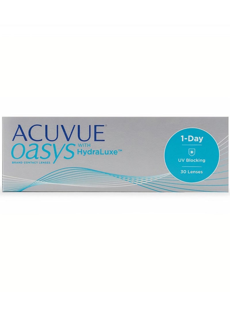 Acuvue Unisex 1-Day Oasys Hydraclear Plus Contact Lenses (Pack of 30) - pzsku/Z89CFC79FDB5095557855Z/45/_/1644838057/1447f04a-02b2-48ec-8d44-c419f2ebed43