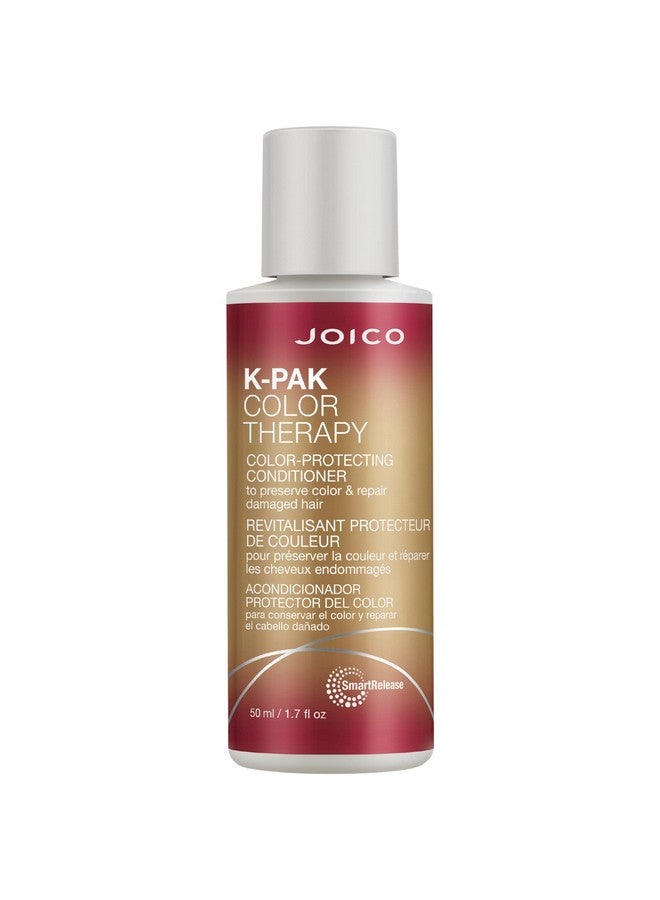 JOICO Kpak Color Therapy Colorprotecting Conditioner | For Colortreated Hair | Boost Shine & Elasticity | Repair Breakage | Rebuild Damaged Hair | With Keratin & Argan Oil | 1.7 Fl Oz - Image 1