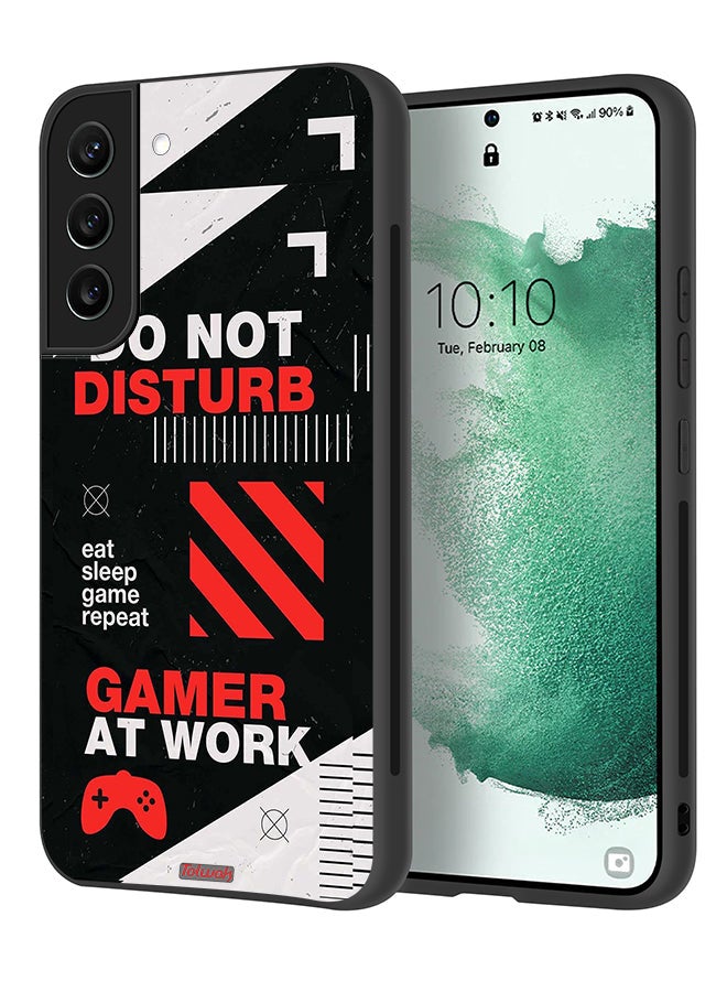 Tolwak Samsung Galaxy S21 Plus 5G Protective Case Cover Do Not Disturb Gamer At Work - Image 1