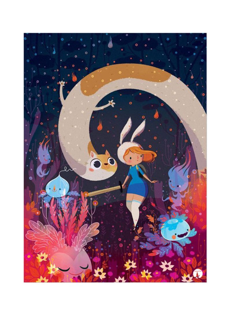 RKN Adventure Time Mouse Pad Blue