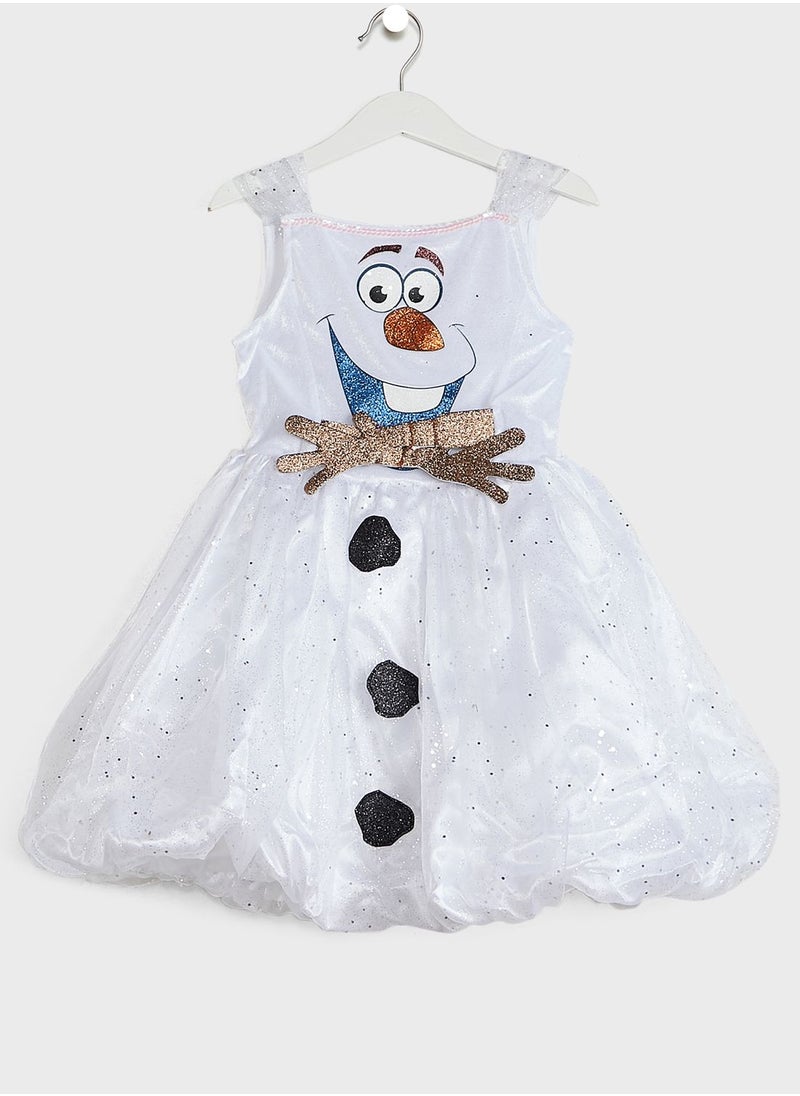 Rubies Costume Kids Frozen 2 Olaf Air Motion Dress  - Image 1