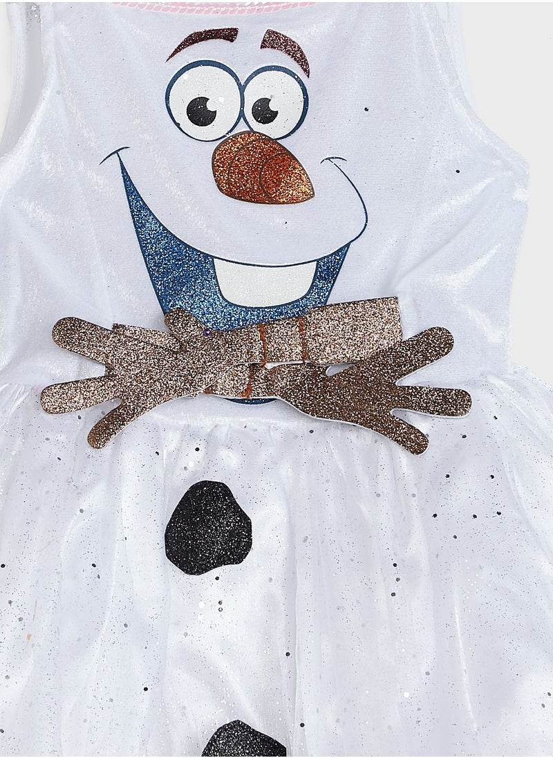 Rubies Costume Kids Frozen 2 Olaf Air Motion Dress  - Image 3