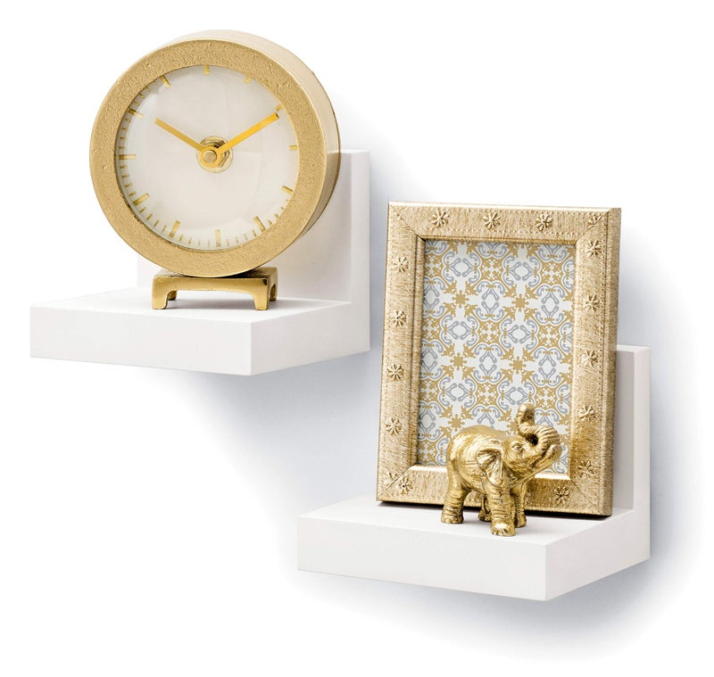 كوماند حواف عرض الأوامر تحمل ما يصل إلى 2 رطل من الكوارتز، حافتان مع 8 شرائط قيادة متوسطة، رف معلق خالٍ من التلف مع شرائط لاصقة، إضفاء الطابع الشخصي على غرفة المعيشة وغرفة النوم وغرفة الأطفال أو المكتب - Image 2