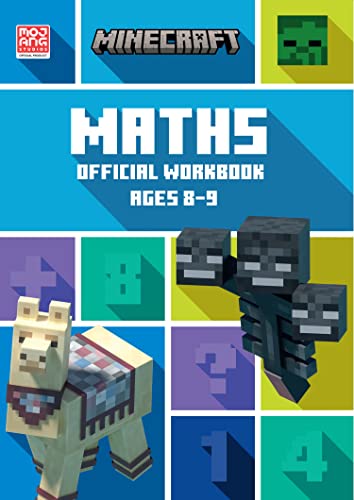 Minecraft Education Minecraft Maths Ages 89 Official Workbook 