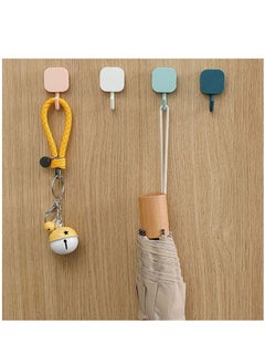 SYOSI 18 Pieces Each Pack Heavy Duty Adhesive Wall Hooks Waterproof and Oil Proof Ideal for Kitchen Closet Cabinet Toilet Door Tile  - Image 2