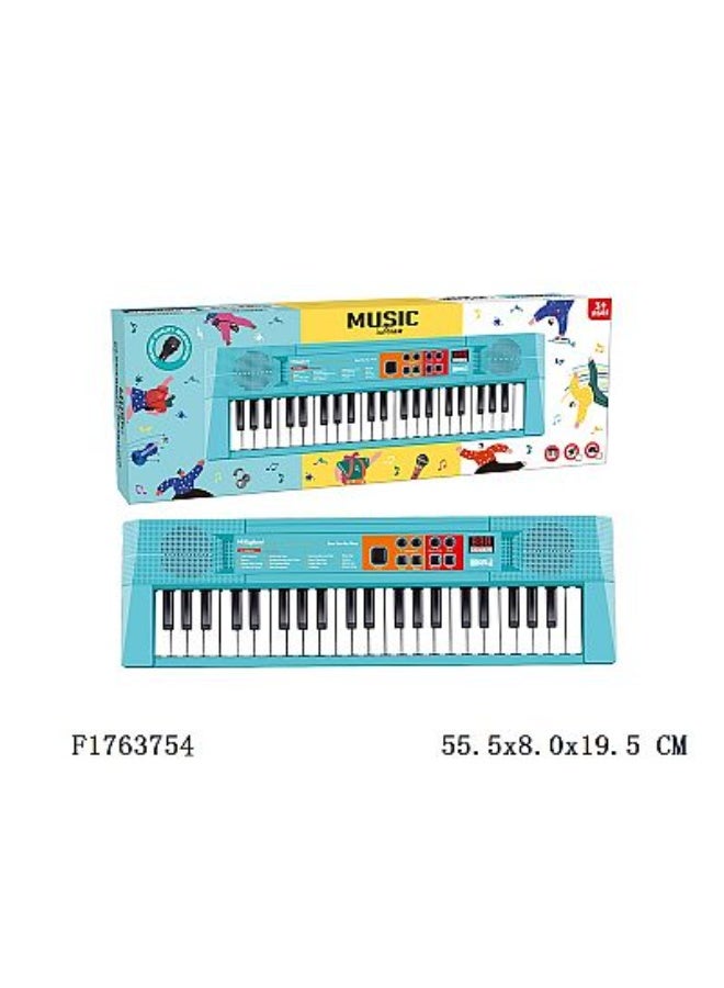 Zoop Electronic musical keyboard (organ/piano) for children with 37 keys - educational keyboard with microphone and recording function - Image 2