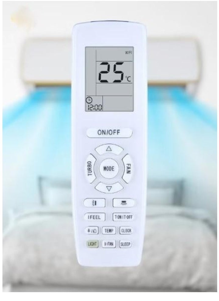 JAJEEK - New YAP1F for GREE AC A/C Air Conditioner Replacement Remote Control – Compatible with YB1F2, YB1FA Models - Image 1
