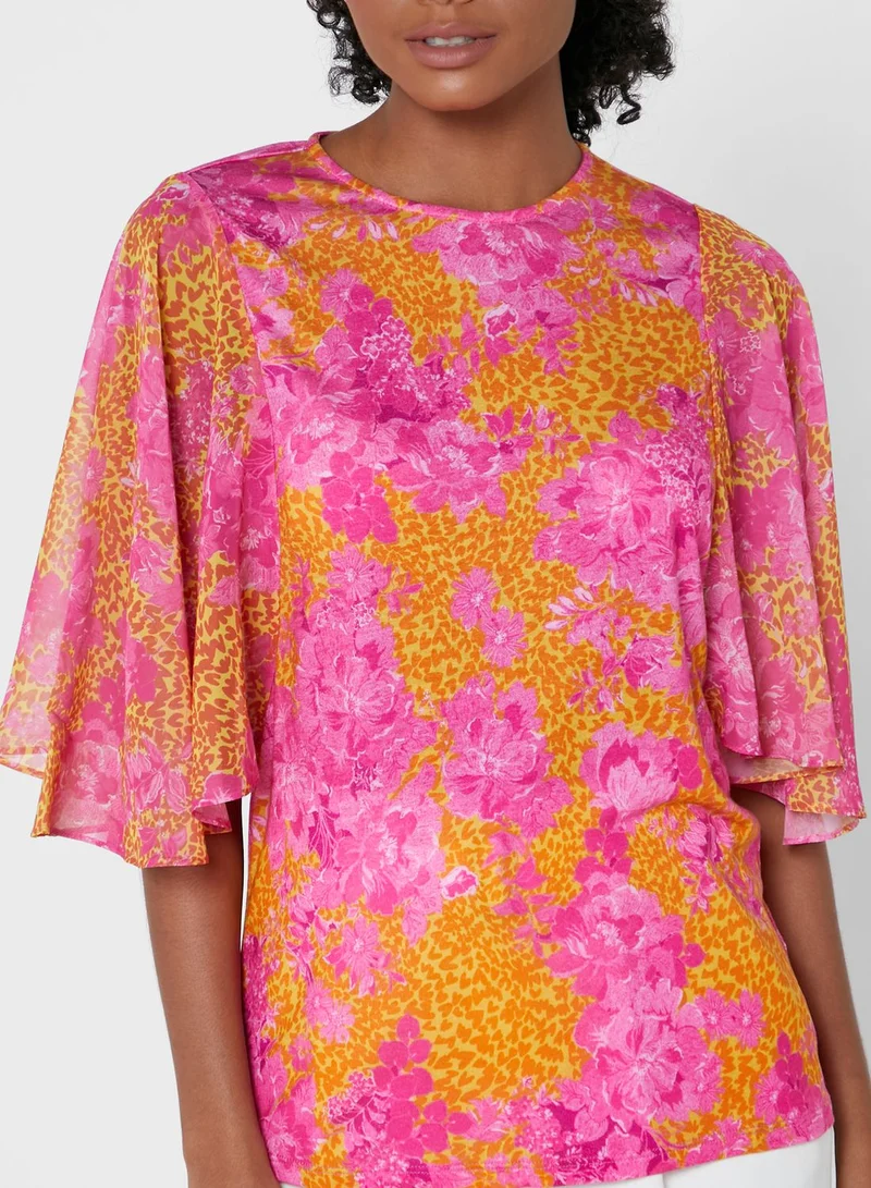 Ted Baker Lilanya Printed Top