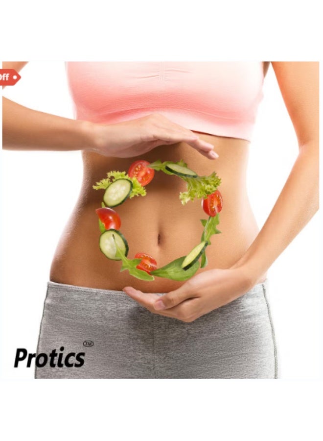 Protics Prebiotics & Probiotics Capsules 30’s – Supports Gut Health, Digestion & Immune Balance - Image 3