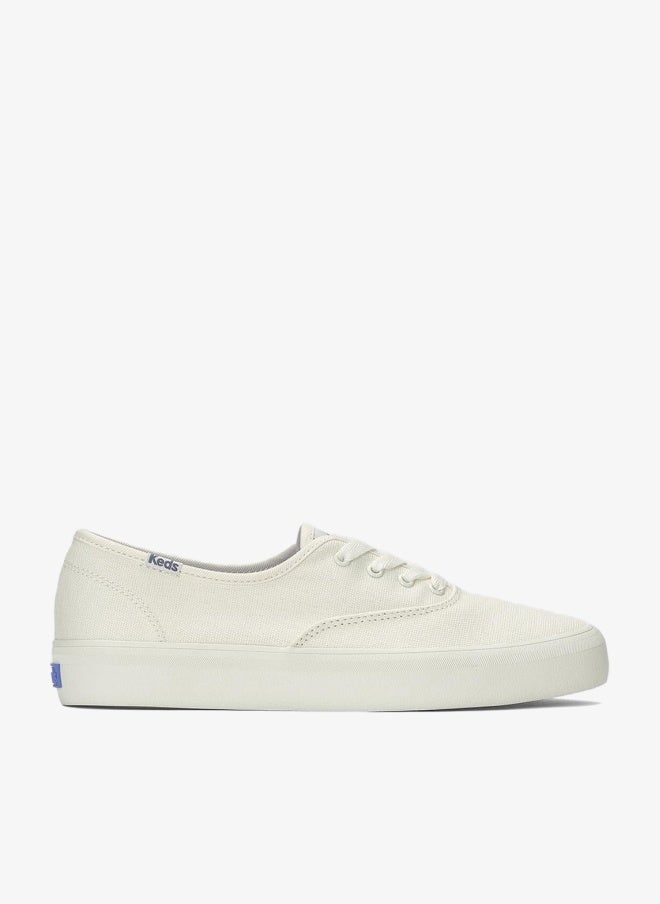 Keds Women's Champion GN Lace Up Canvas  Casual Sneaker White - Image 1