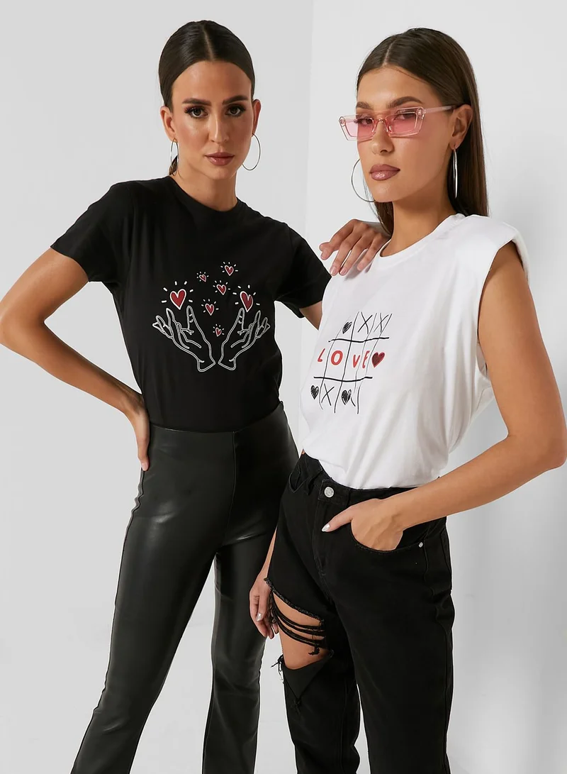 Ginger 2 Pack Graphic T-Shirt