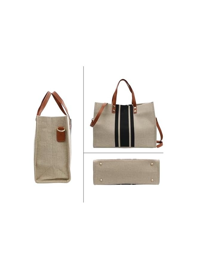 PROMASS Tote Bag for Women and Girls Mid-Size modern looking Ladies Bag compatible with13inch laptop. Tote handbag bag for woman, stylish design totes for daily use  - Image 2