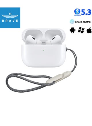 True Wireless Earbuds Bluetooth 5.3, In-Ear Headphones with Dual Mic ENC for Clear Calls, Touch Control, Wireless Charging Case, Noise Reduction, Compatible with iPhone 15 Pro/15 Pro Max/15 Plus/14/13/12 and Android Devices - pzsku/Z89D15C5B526086A331ABZ/45/_/1719558205/84e4a111-0794-4adc-85b7-6f04e21ce29b