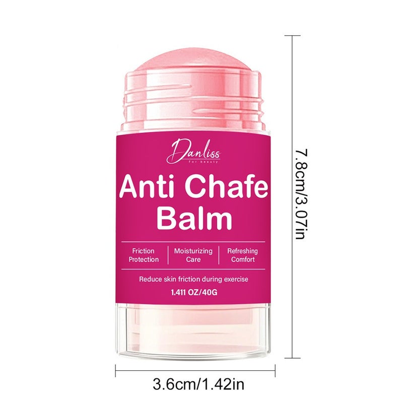 Danliss Anti-Friction Repairing Cream Stick 40g - For exercise, walking, preventing chafing on thighs and underarms; moisturizing and soothing - Image 5