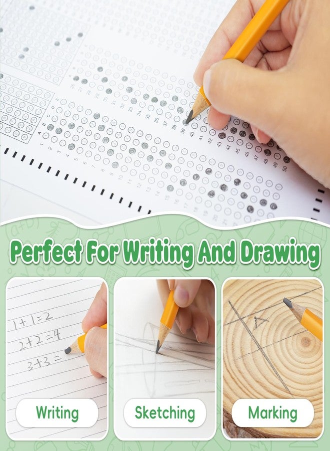 V-Opitos 14 Pack Jumbo #2 HB Pencils for Kids, Triangle Shape Pre-sharpened Wood-Cased Pencil with Top Eraser, Toddler First Pencils, Ideal Home, Kindergartens, School Classroom Supplies - Image 5