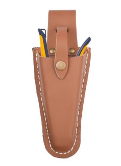 KASTWAVE 2pcs Leather Sheath Tool Premium Leather Secateurs Pruning Scissors Durable Garden Tool Pouch Holder with for Easy Access Ideal Gift for Gardeners  - Image 5