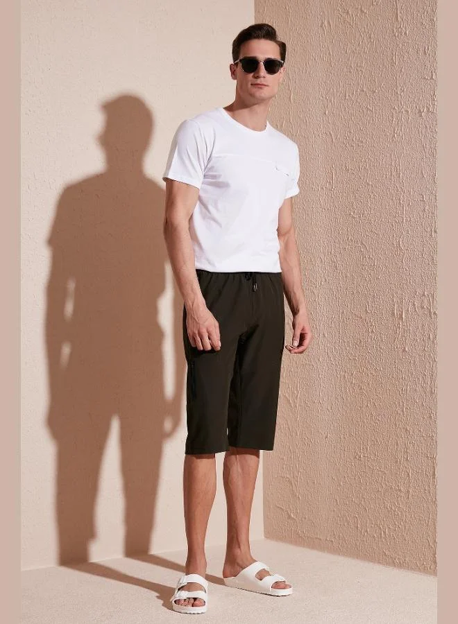 Buratti  Buratti Waist-Tied Hijab Swimsuit Swim Shorts Lined Capri Short Men's SHORT 380941 for Men | Best Price UAE