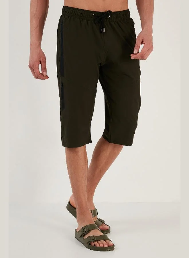 Buratti  Buratti Waist-Tied Hijab Swimsuit Swim Shorts Lined Capri Short Men's SHORT 380941 for Men | Best Price UAE