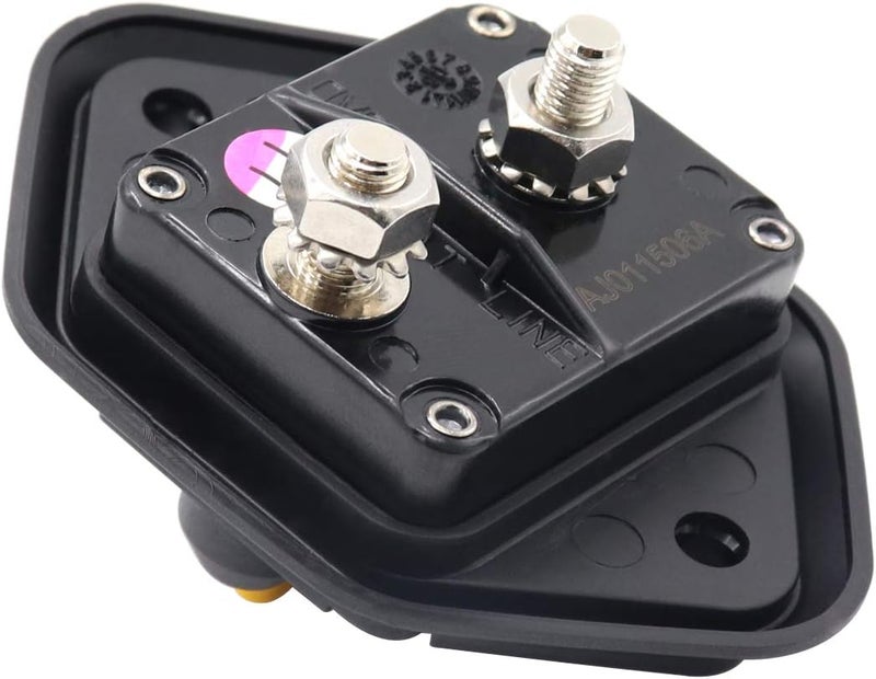 T Tocas Hi-Amp 150 Amp Circuit Breaker with Manual Reset 12V - 48V | Waterproof IP67 for Car Audio RV Bus Truck Boat Marine - Image 2