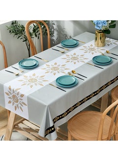 EBMINI New PVC Waterproof Dining Table Cloth 