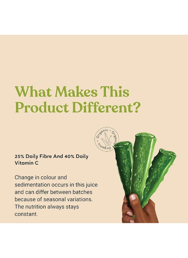 Kapiva - Aloe Vera + Amla Juice 2l Cold Pressed Juice For Glowing Skin Super Saver Pack Of 2 - Image 1