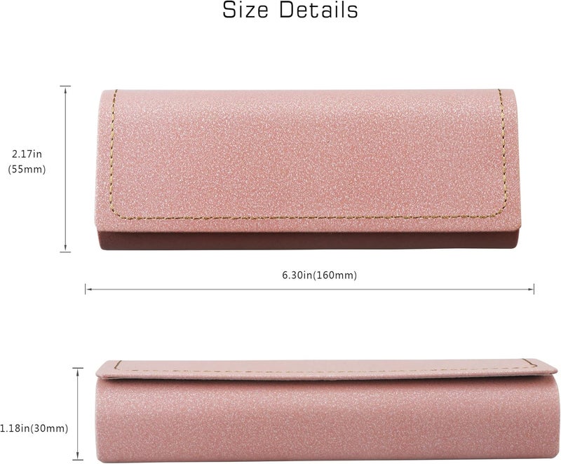 VisionGlobal Hard Shell Eyeglass Case for Eyeglasses and Sunglasses for Men/Women and Kids - Image 3