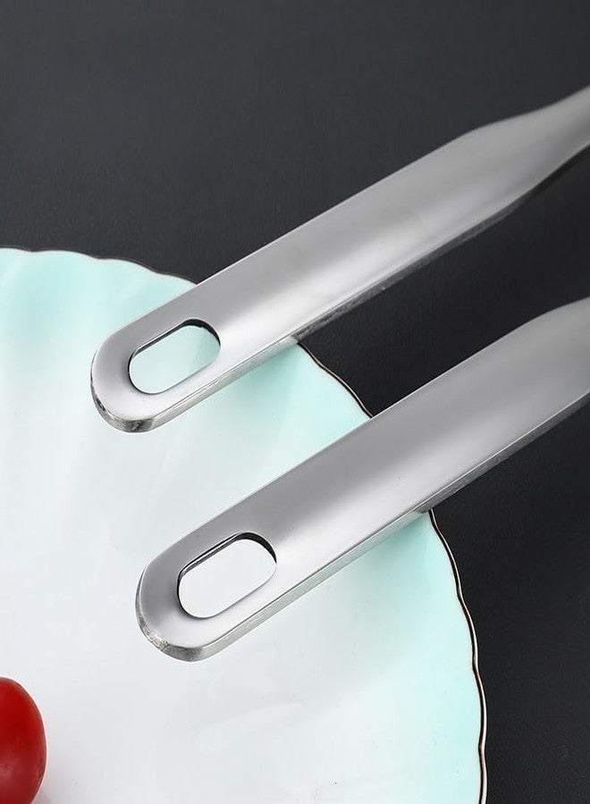 IMEEA Large Cooking Spoon SUS304 Stainless Steel Metal Serving Spoon for Mixing, 12.8-Inch - Image 4