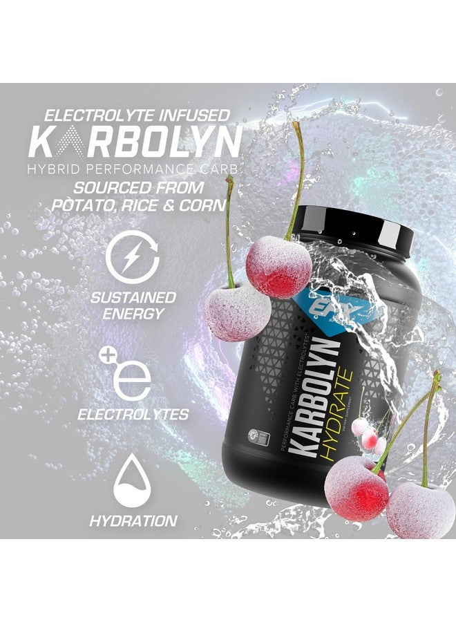 EFX Sports Karbolyn Hydrate | Carbohydrate Powder + Electrolytes | Sugar Free Sports Drink Mix | Fuel & Hydration | Stimulant Free | 66 Servings (White Cherry Frost) - Image 3