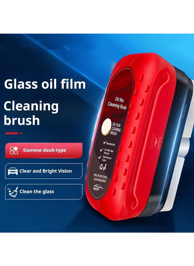 Kimaya Automotive Oil Film Cleaning Brush - 2025 Hydrophobic Glass Coating, All-in-One Oil Film Remover for Car Windshields, Improves Clarity & Visibility, 120ml Capacity (1pc)  - Image 2
