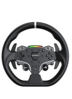 Moza MOZA R5 Racing Bundle – 5.5Nm Direct Drive, Aluminum & Leather, Adjustable Pedals, Black  - Image 3