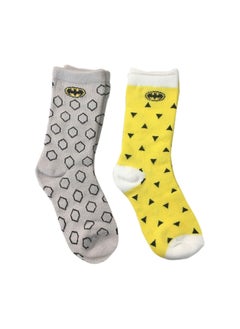 Justice League Justice league Batman Sock-Printed-5-8Y(Pair of 4) , Set of 1  - Image 3