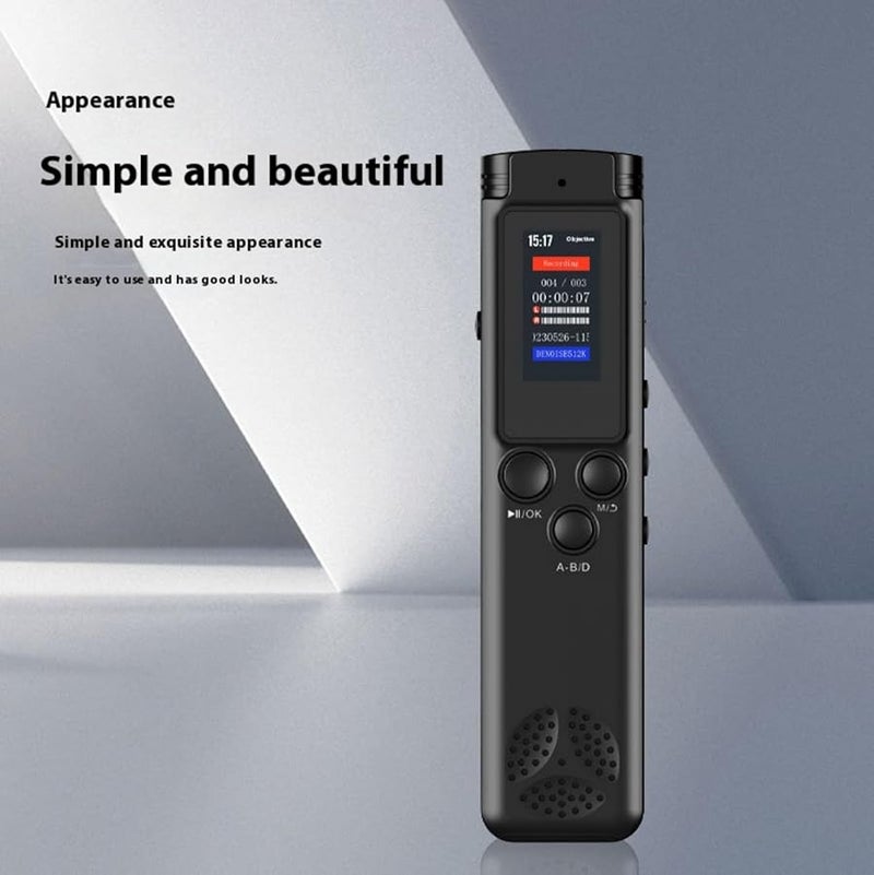 16GB Digital Voice Recorder Voice Activated Noise Cancelling for Lectures Meetings USB C Charging - Image 4