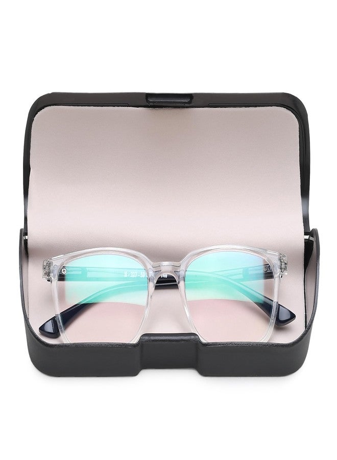 CRIBA Transparent Square Reading Glass Computer Blue Cut Power +0.50+0.75+1.00+1.25+1.50+1.75+2.00+2.25+2.50+2.75+3.00 for Eye Protection from Laptop/Mobile Screen for Men & Women - B (+1.50) - Image 3