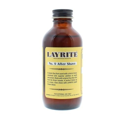 Layrite No9 Aftershave 4 oz - Image 1