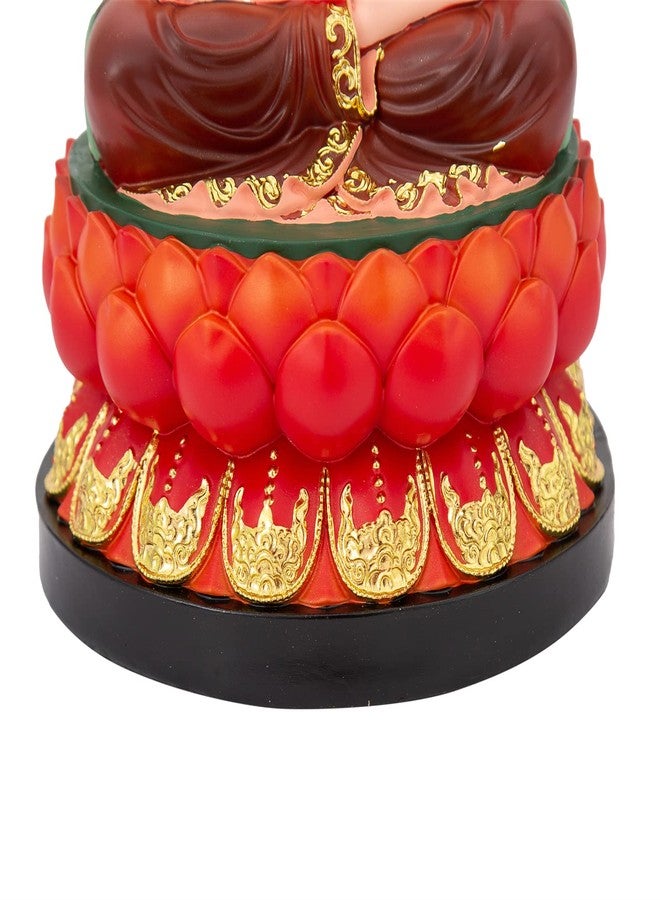FENGSHUI-CAISHEN تمثال بوذا كبير من فنغ شوي-كايشن - بوذا جالس في وضعية التأمل، منحوتة شاكياموني يدوية الصنع لديكور المنزل والتأمل الزن، للاستخدام الداخلي والخارجي - Image 4