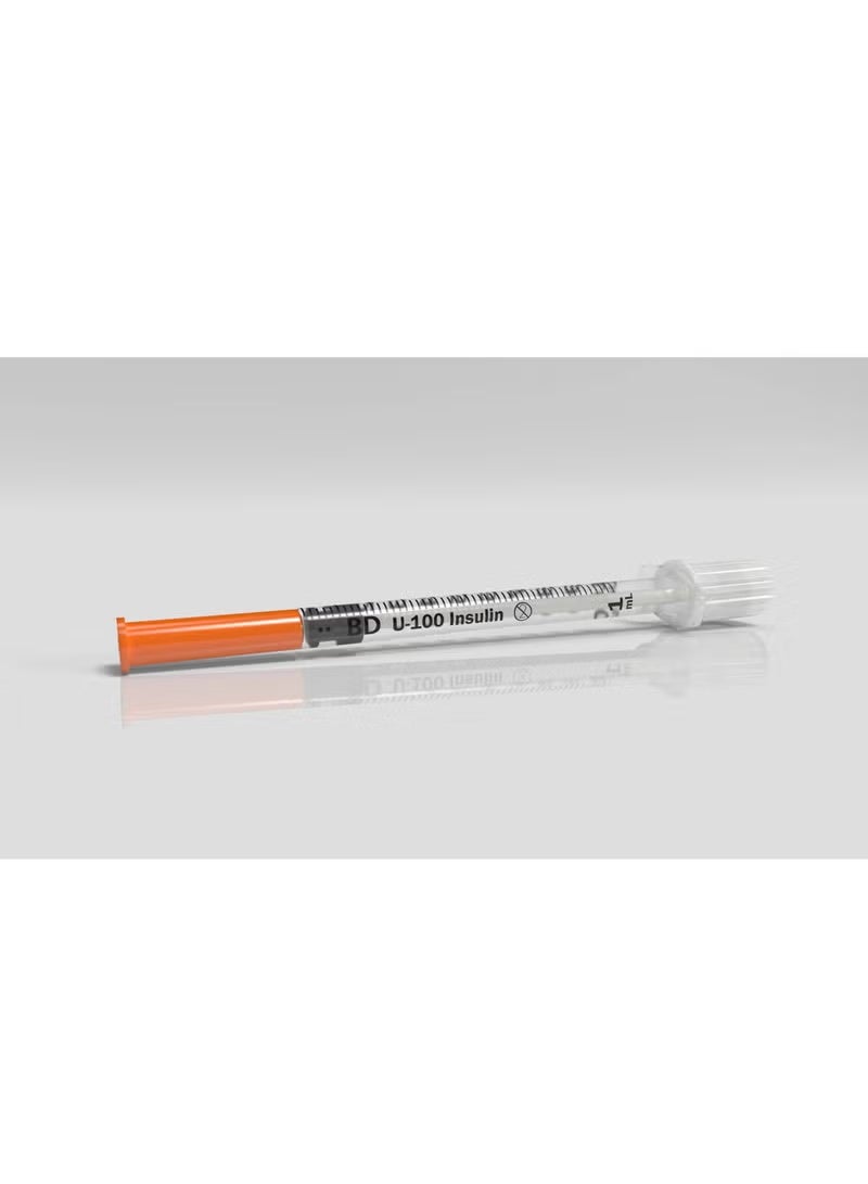 BD Microfine Plus Syringes Insulin Injections, PD Needles, Size 1 ml 6 mm 100piece - Image 3
