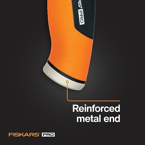 Fiskars Pro Retractable Utility Knife, Heavy Duty Box Cutter with CarbonMax Long-lasting Snap Blade, and Easy Hinge Open with Quick Blade Change and Storage, Orange/Black - Image 4