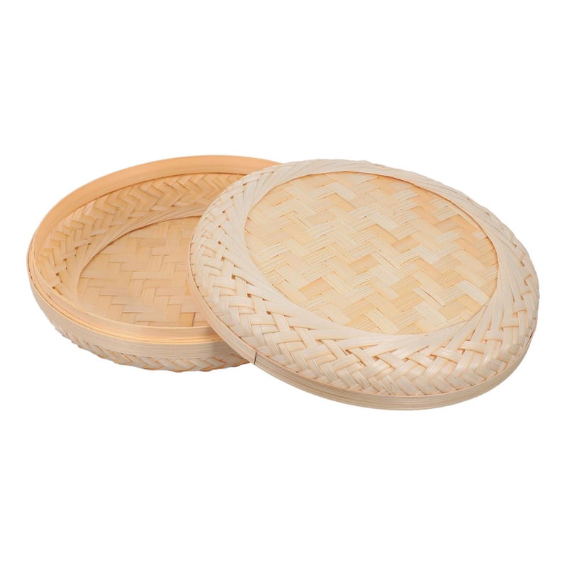 Woven Storage Box With Lid Home Organizer For Bedroom Office Decorative Storage - Image 2