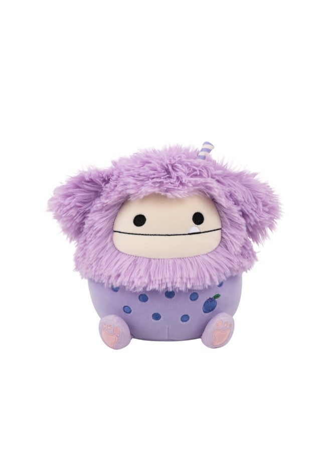 Squishmallows Little Plush Dilka Boba Lavender Bigfoot Plush Toy â€“ 20 cm Soft Collectible Stuffed Animal - Image 1