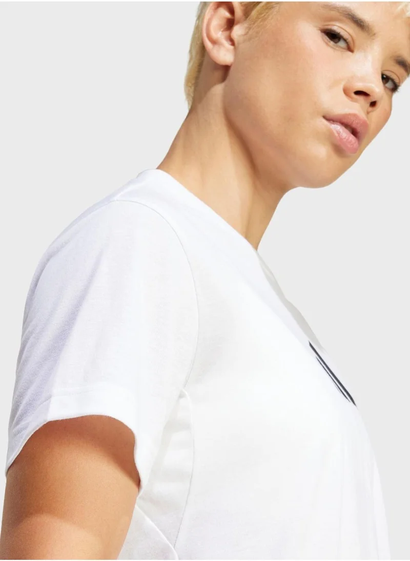 اديداس Essentail Big Performance Logo T-Shirt