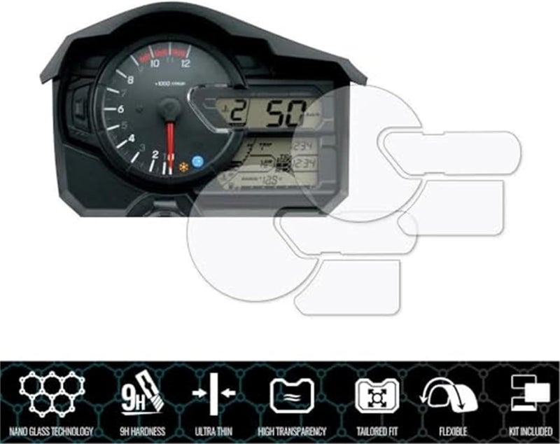 Wivplex Motorcycle Instrument Cluster Screen Protector - Image 4