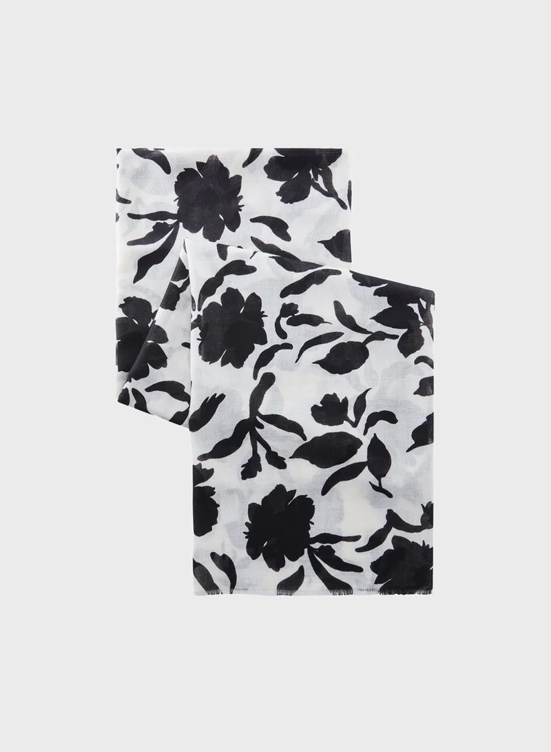 MANGO Foulard Bicolor Scarf