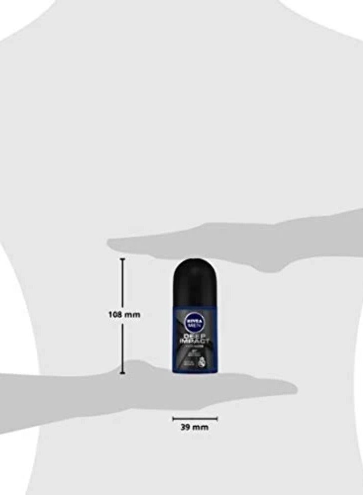 نيفيا مزيل العرق ديب إمباكت فريشنيس من نيفيا مين - للرجال، 50 مل - Image 4