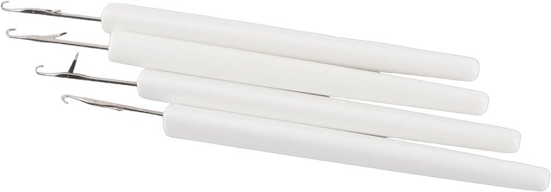 4pcs Pusher Crochet Needle, Transfer Crochet Needle for Knitting Machine, Stainless Steel and Plastic Crochet Hook with Smooth Finish for SK119 SK270 SK272 SK370, 3.6mm - Image 5