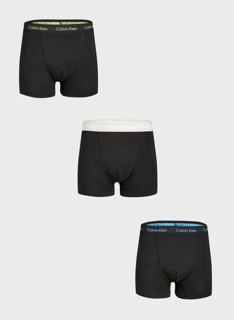CALVIN KLEIN 3 Pack Essential Trunks