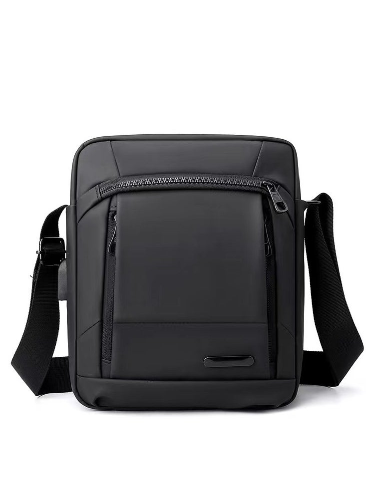 Skycare Skycare Crossbody Bag Men Shoulder Bag for Men Business Man Purse Messenger Bag with Adjustable Strap (Black)  - Image 1